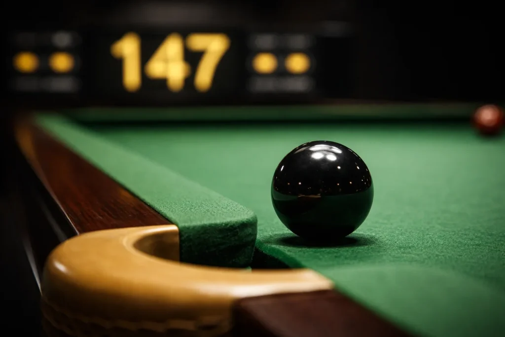 Maximum Break 147 Wettmarkt mit Statistiken und Quotenanalyse