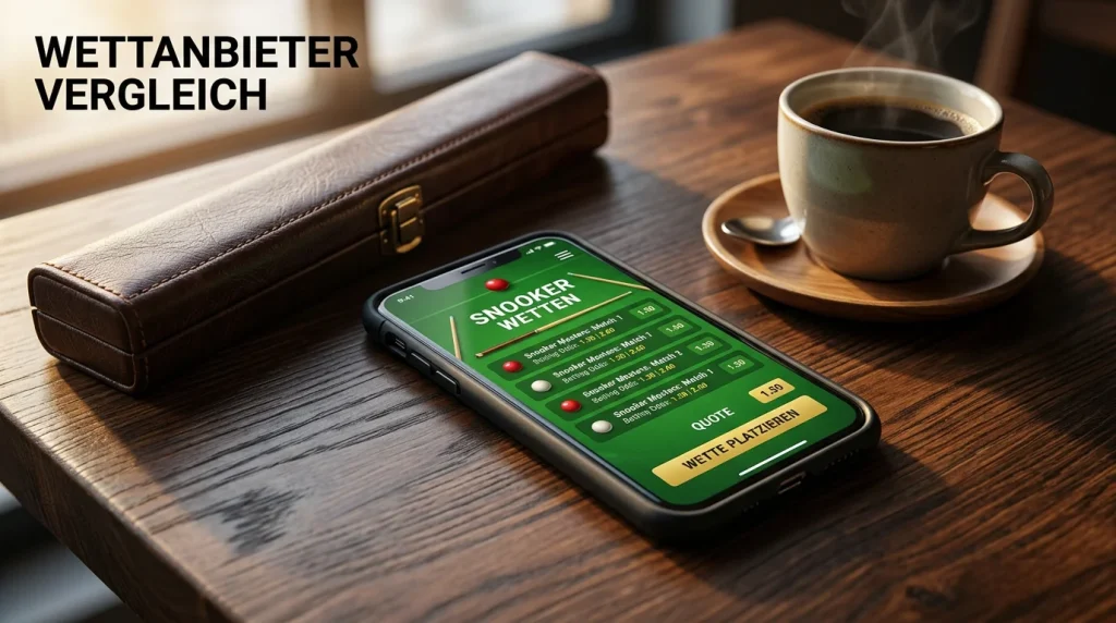 Snooker Wettanbieter in Deutschland – Buchmacher Vergleich