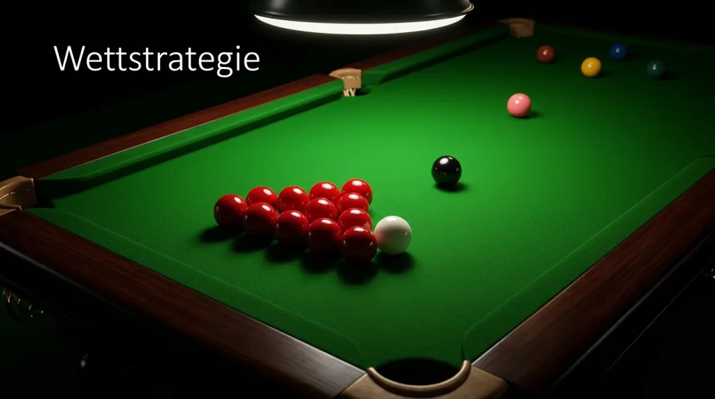 Snooker Wetten Strategie – Analyse am Snookertisch
