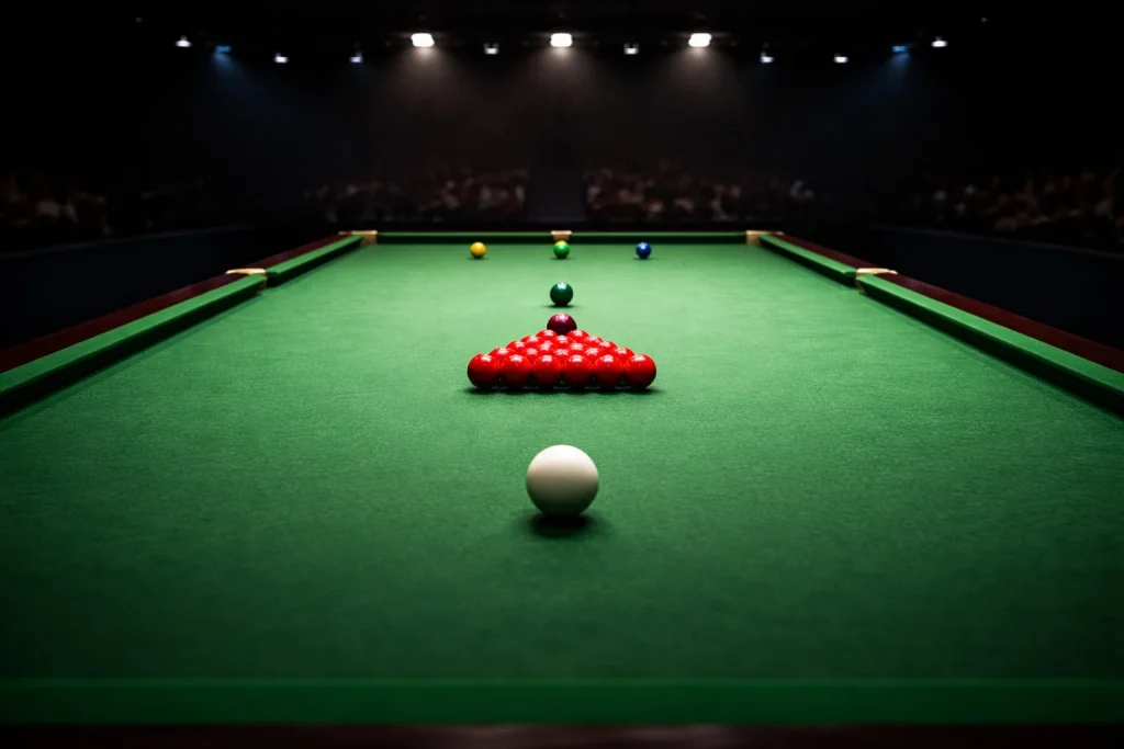 Turnierbaum der Snooker WM mit Runden von der Qualifikation bis zum Finale